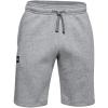 imageUnder Armour Mens UA Rival Fleece ShortsPitch Gray Light Heather 012Onyx White