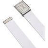 imageUnder Armour Mens Webbing BeltWhite 100Silver