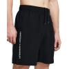 imageUnder Armour Mens Woven Wordmark Shorts001 Black   White