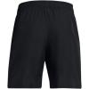imageUnder Armour Mens Woven Wordmark Shorts003 Black   Astro Pink