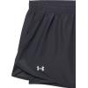 imageUnder Armour Mens Woven Wordmark Shorts008 Black   Hyper Green