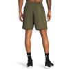 imageUnder Armour Mens Woven Wordmark Shorts390 Marine Od Green   Black