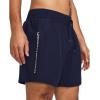 imageUnder Armour Mens Woven Wordmark Shorts410 Midnight Navy   White