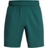 imageUnder Armour Mens Woven Wordmark Shorts449 Hydro Teal   Radial Turquoise