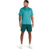 imageUnder Armour Mens Woven Wordmark Shorts449 Hydro Teal   Radial Turquoise