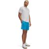 imageUnder Armour Mens Woven Wordmark Shorts452 Ether Blue   White