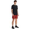 imageUnder Armour Mens Woven Wordmark Shorts840 Earthen Orange   Black