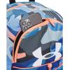 imageUnder Armour UnisexAdult Hustle Sport Backpack  Midnight Navy 410Metallic Silver  One Size Fits All018 Black   White