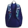 imageUnder Armour UnisexAdult Hustle Sport Backpack  Midnight Navy 410Metallic Silver  One Size Fits All468 Sonar Blue   White