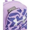 imageUnder Armour UnisexAdult Hustle Sport Backpack  Midnight Navy 410Metallic Silver  One Size Fits All515 Nebula Purple   Metallic Silver