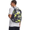 imageUnder Armour UnisexAdult Hustle Sport Backpack  Midnight Navy 410Metallic Silver  One Size Fits All558 Tempered Steel  Yellow Ray  White