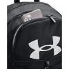 imageUnder Armour UnisexAdult Hustle Sport Backpack  Midnight Navy 410Metallic Silver  One Size Fits AllBlack 001Silver