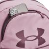 imageUnder Armour UnisexAdult Hustle Sport Backpack  Midnight Navy 410Metallic Silver  One Size Fits AllMauve Pink 698Ash Plum