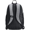 imageUnder Armour UnisexAdult Hustle Sport Backpack  Midnight Navy 410Metallic Silver  One Size Fits AllPitch Gray Medium Heather 012Black