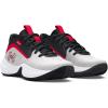 imageUnder Armour UnisexChild Grade School Lockdown 7 Sneaker100 Distant GrayCastlerockRed