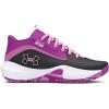 imageUnder Armour UnisexChild Grade School Lockdown 7 Sneaker103 AnthraciteVivid MagentaStellar Pink