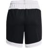 imageUnder Armour Womens Baseline 6quot Basketball Shorts001 Black  White  White