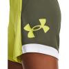 imageUnder Armour Womens Baseline 6quot Basketball Shorts743 Lime Yellow  Marine Od Green  Lime Yellow