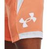 imageUnder Armour Womens Baseline 6quot Basketball Shorts906 Orange Tropic  White  Frosted Orange
