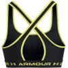 imageUnder Armour Womens Crossback Mid Impact Sports Bra003 Black   Lime Yellow