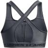 imageUnder Armour Womens Crossback Mid Impact Sports Bra012 Pitch Gray   Black