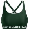 imageUnder Armour Womens Crossback Mid Impact Sports Bra301 Forest Green  White  White
