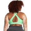 imageUnder Armour Womens Crossback Mid Impact Sports Bra350 Matrix Green  Matrix Green  White