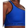 imageUnder Armour Womens Crossback Mid Impact Sports Bra400 Team Royal   White