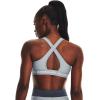 imageUnder Armour Womens Crossback Mid Impact Sports Bra465 Harbor Blue   White