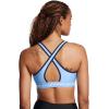 imageUnder Armour Womens Crossback Mid Impact Sports Bra465 Horizon Blue  Midnight Navy  White