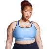 imageUnder Armour Womens Crossback Mid Impact Sports Bra465 Horizon Blue  Midnight Navy  White