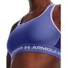imageUnder Armour Womens Crossback Mid Impact Sports Bra468 Sonar Blue   Baja Blue