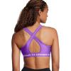 imageUnder Armour Womens Crossback Mid Impact Sports Bra525 Lavish  Lavish  White
