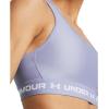 imageUnder Armour Womens Crossback Mid Impact Sports Bra539 Celeste  Celeste  White