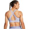 imageUnder Armour Womens Crossback Mid Impact Sports Bra539 Celeste  Celeste  White