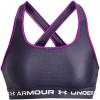 imageUnder Armour Womens Crossback Mid Impact Sports Bra558 Tempered Steel   White