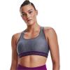 imageUnder Armour Womens Crossback Mid Impact Sports Bra558 Tempered Steel Light Heather   Strobe