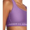 imageUnder Armour Womens Crossback Mid Impact Sports Bra560 Provence Purple  Provence Purple  Purple Ace
