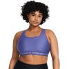 imageUnder Armour Womens Crossback Mid Impact Sports Bra561 Starlight   Celeste