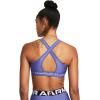 imageUnder Armour Womens Crossback Mid Impact Sports Bra561 Starlight   Celeste