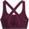 imageUnder Armour Womens Crossback Mid Impact Sports Bra572 Purple Stone   Charged Cherry