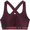 imageUnder Armour Womens Crossback Mid Impact Sports Bra600 Dark Maroon   Beta