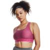 imageUnder Armour Womens Crossback Mid Impact Sports Bra635 Charged Cherry   Charged Cherry
