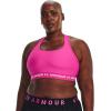 imageUnder Armour Womens Crossback Mid Impact Sports Bra652 Rebel Pink  