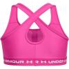 imageUnder Armour Womens Crossback Mid Impact Sports Bra652 Rebel Pink  