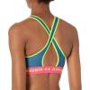 imageUnder Armour Womens Crossback Mid Impact Sports Bra652 Rebel Pink  Rebel Pink  Charged Cherry
