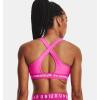 imageUnder Armour Womens Crossback Mid Impact Sports Bra655 Rebel Pink  