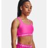 imageUnder Armour Womens Crossback Mid Impact Sports Bra655 Rebel Pink  