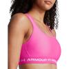 imageUnder Armour Womens Crossback Mid Impact Sports Bra656 Rebel Pink  Rebel Pink  White