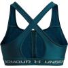 imageUnder Armour Womens Crossback Mid Impact Sports Bra716 Tourmaline Teal   Opal Green